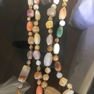 Gemstone necklace